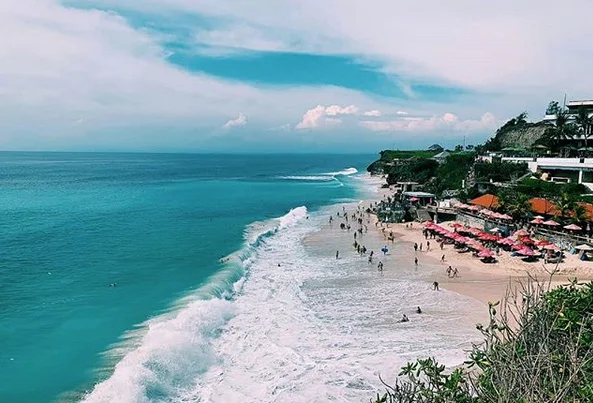 dreamland beach wedding bali