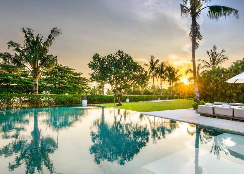 Shalimar villas in Canggu weddign villas on the beach bali