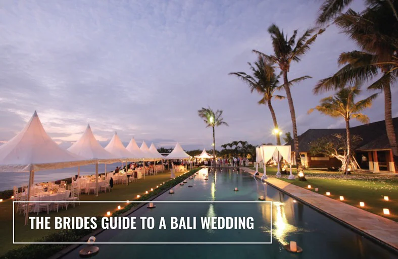 bali brides guide to bali weddings