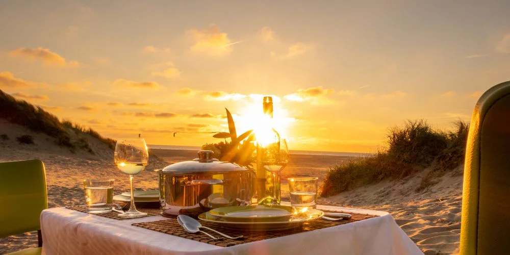 Book a Sunset Candlelight Dinner on Jimbaran Beach