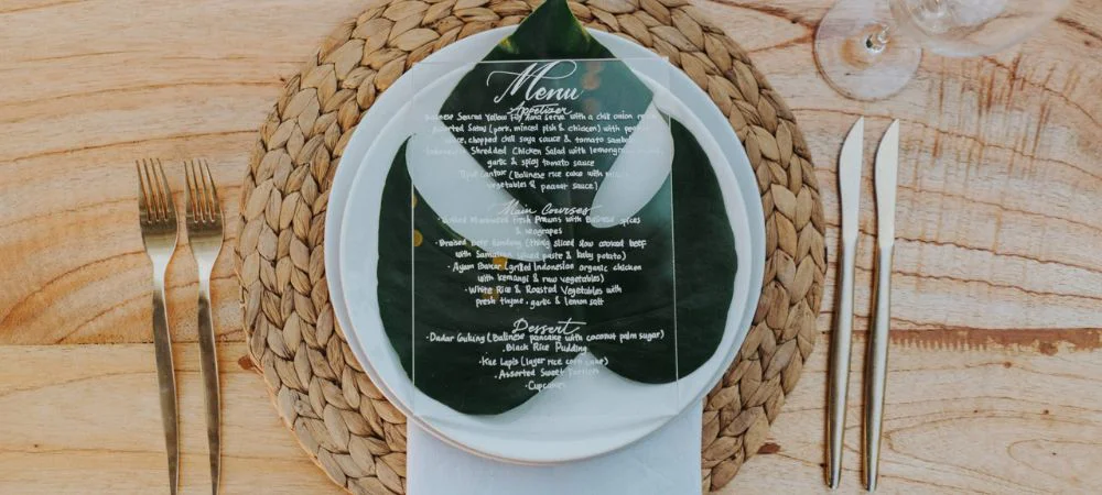 Planning a Memorable Menu