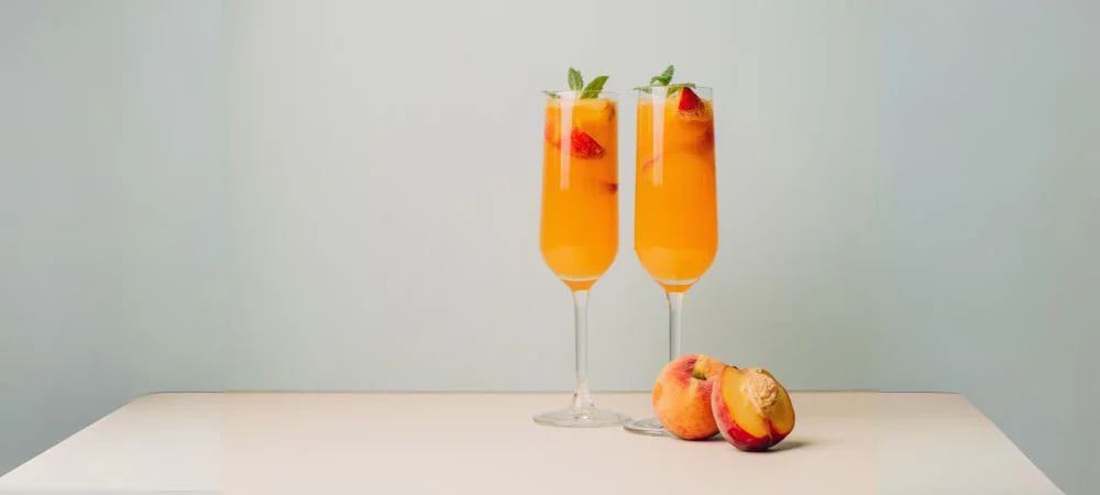 7. Peach Bellini Bliss