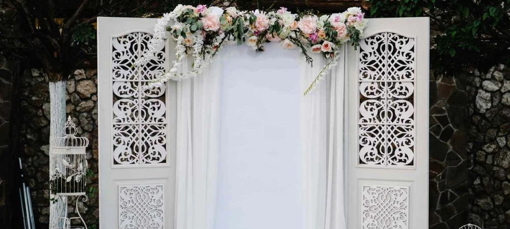 Custom Photo Booth with Balinese Props