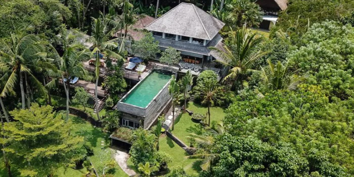 Wedding in bali within jungle and forest