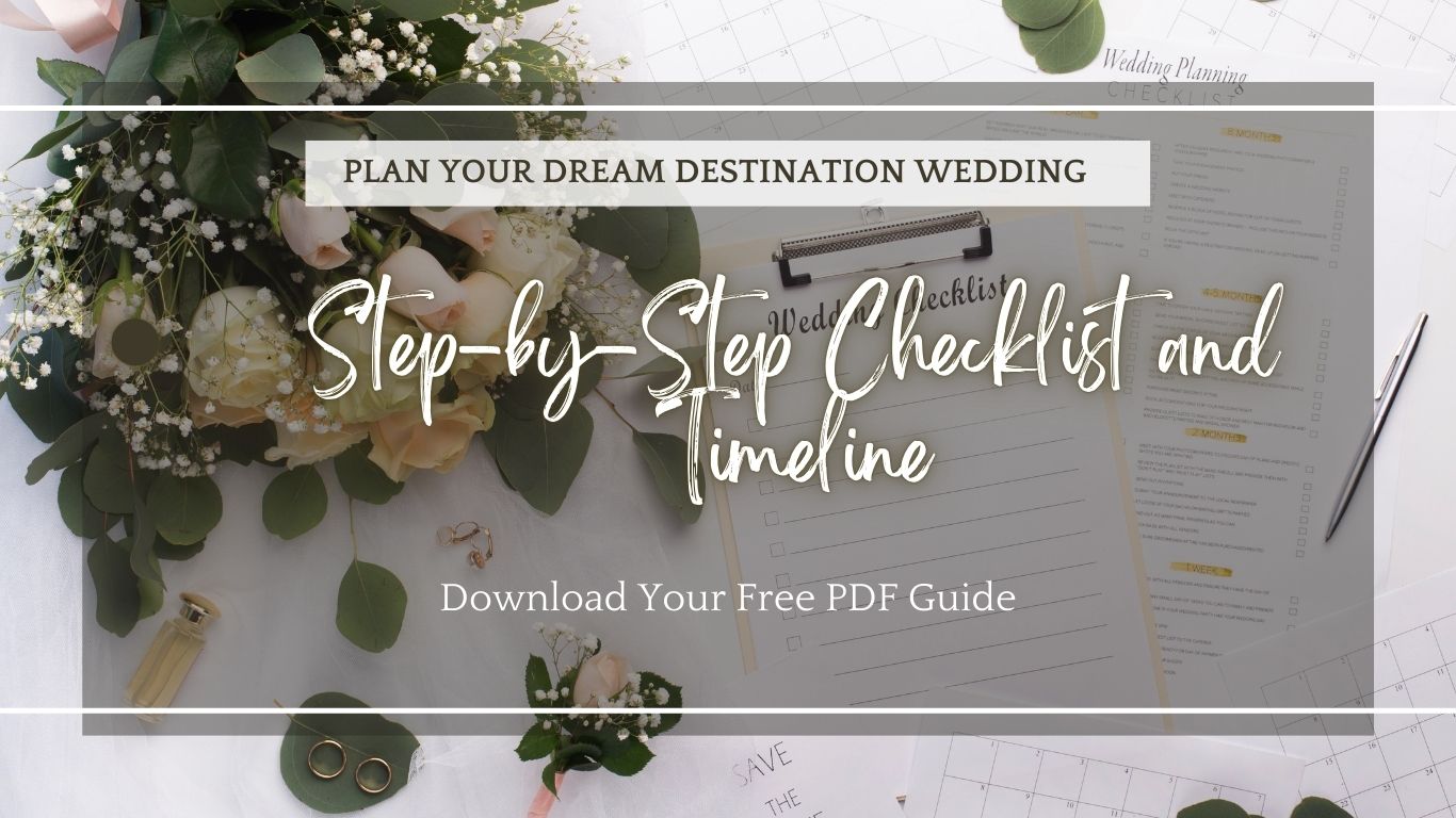 The Ultimate Destination Wedding Checklist With Timeline