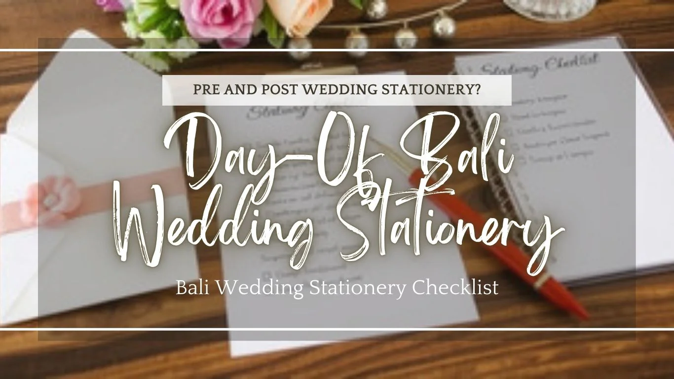 What is Included in Wedding Stationery A Complete Checklist