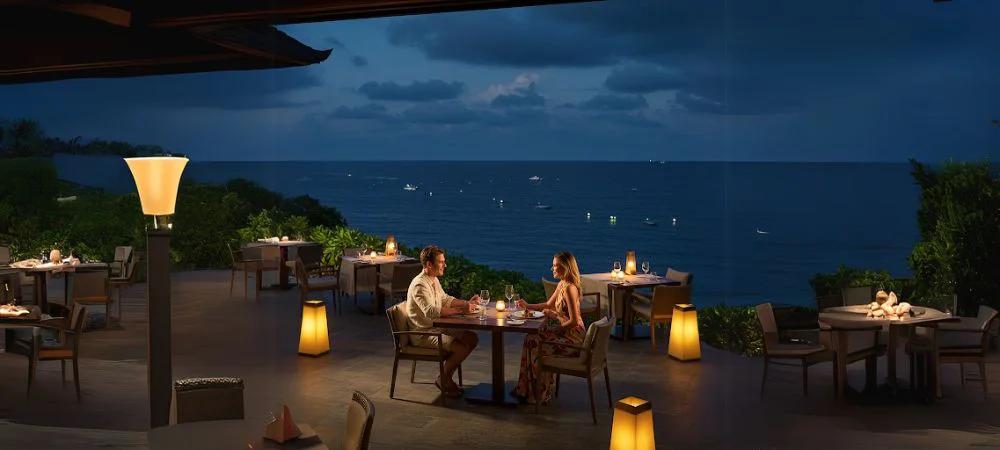 The Ocean Restaurant at The Ritz-Carlton Bali