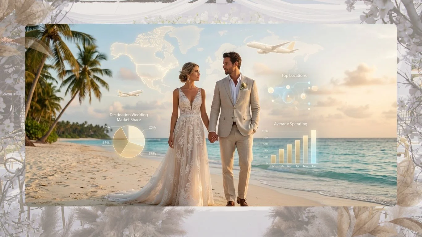 North America Destination Wedding Statistics (Data Report)