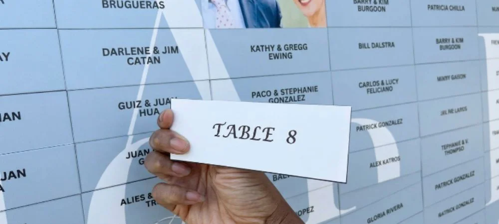 2. Interactive Wedding Seating Plans